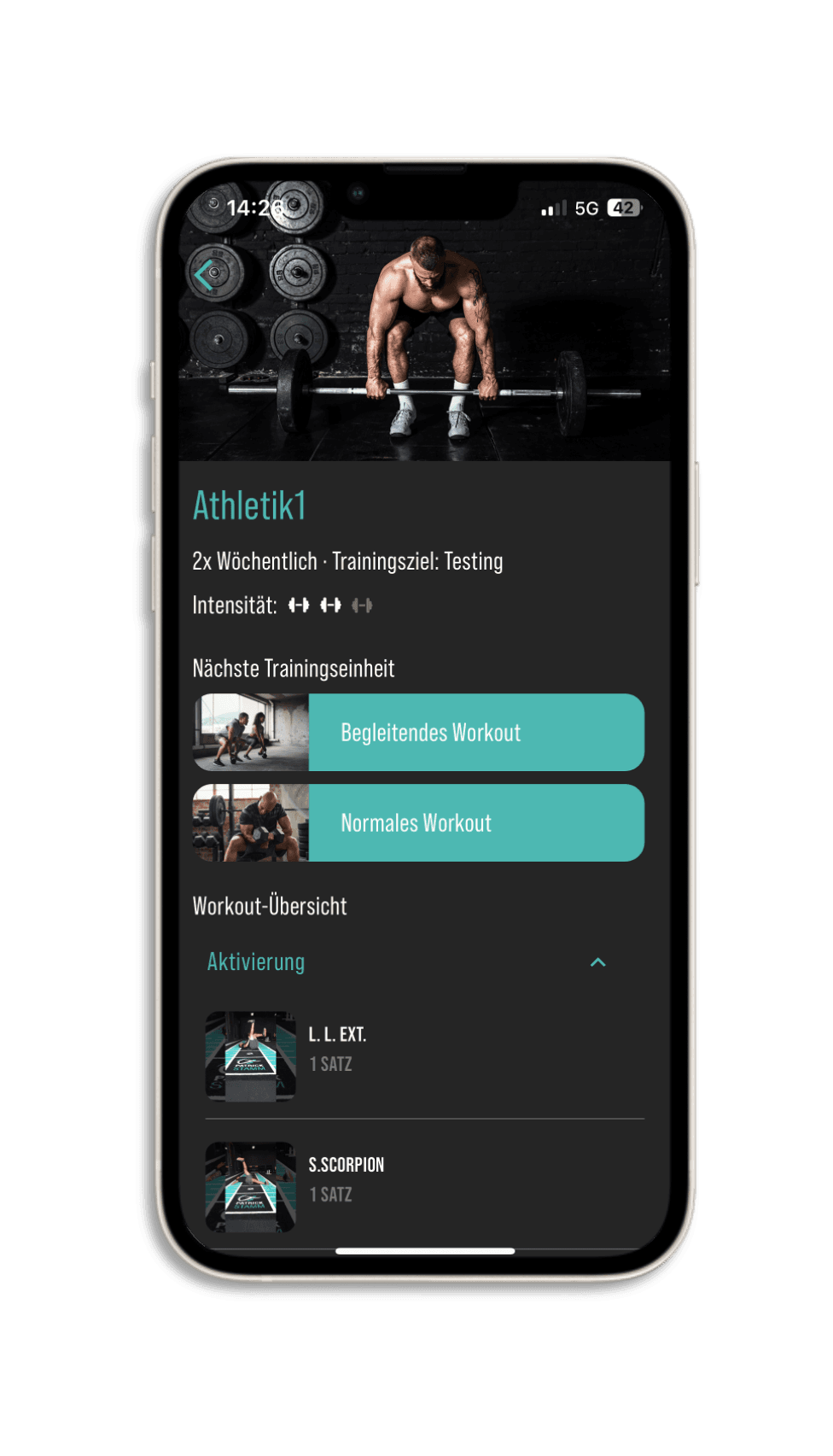 Workout Overview Stamm Branding